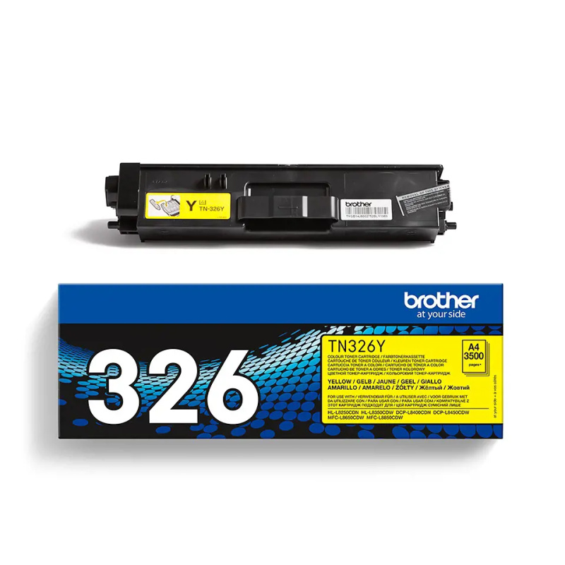 Brother TN326Y Žlutá