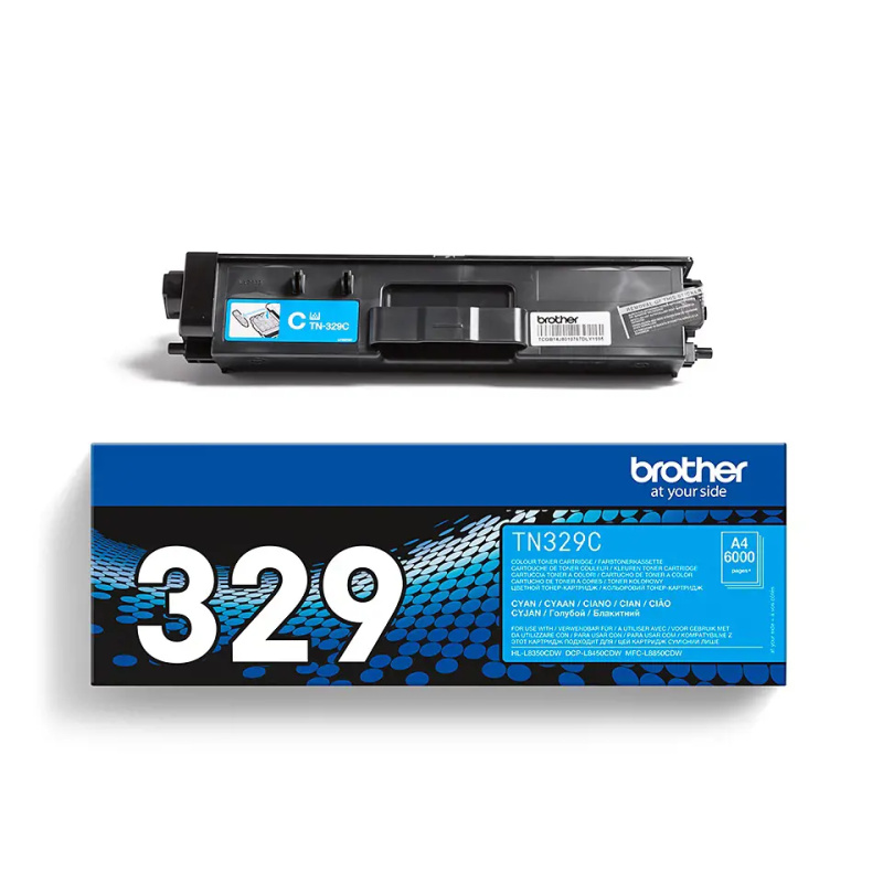 Brother TN329C Azurová