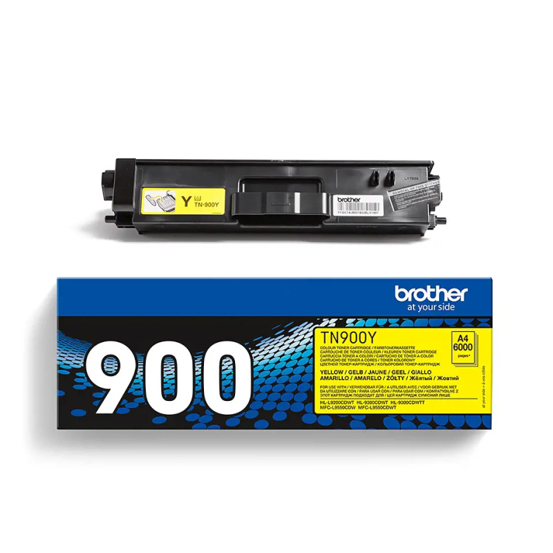 Brother TN900Y Žlutá