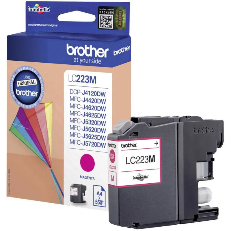 Cartridge Brother LC-223M - purpurová