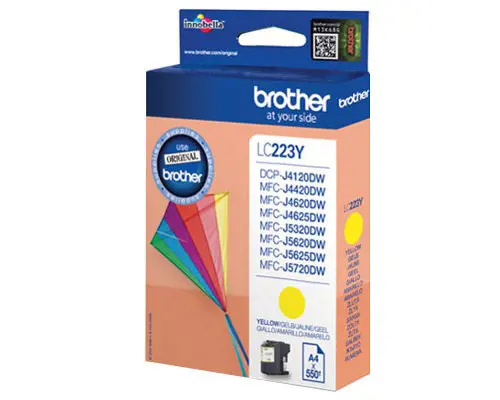 Cartridge Brother LC-223Y - žlutá