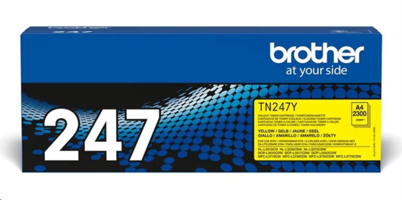 Toner Brother TN-247Y - žlutá