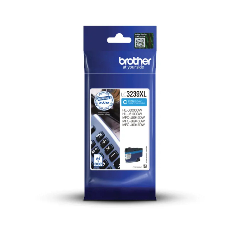 Brother LC3239XLC tyrkysová