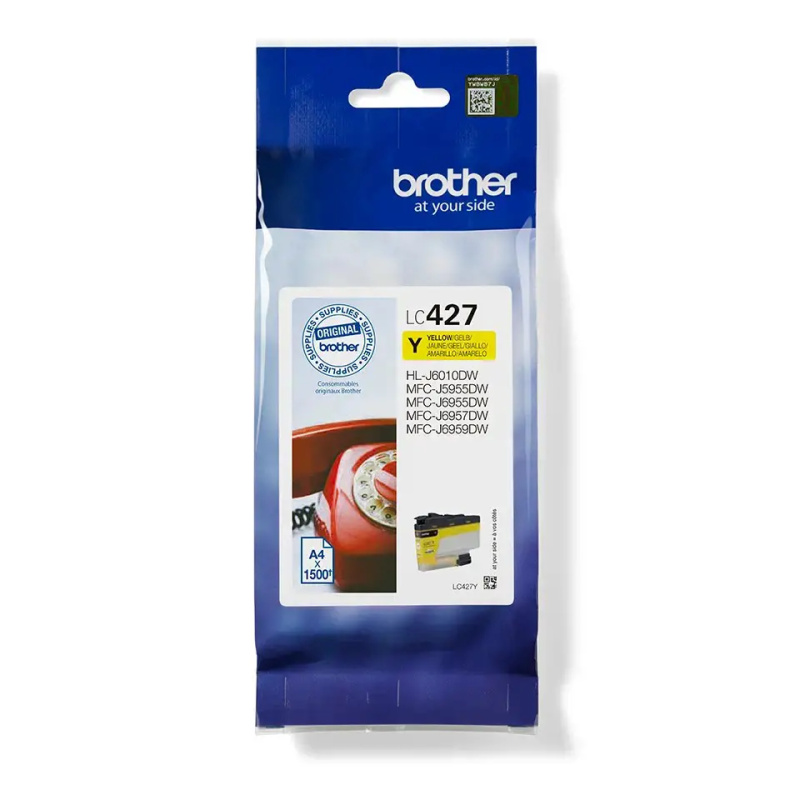 Inkoust Brother LC-427Y - žlutý