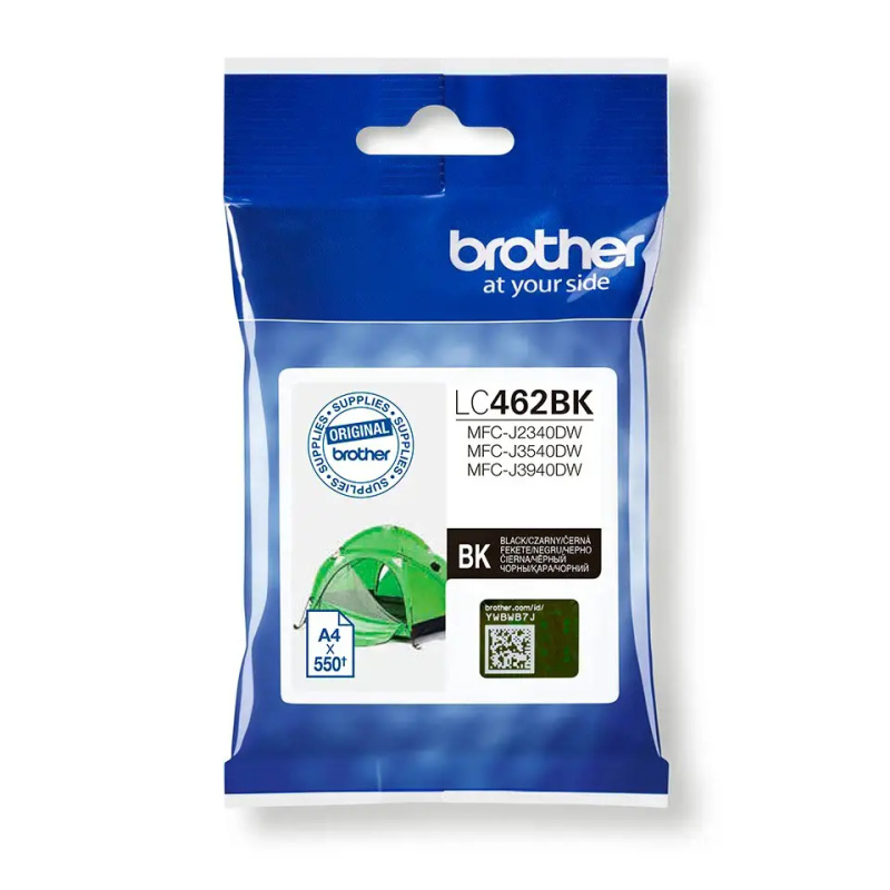Inkoust Brother LC-462BK -černý