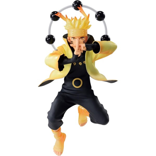 Figurka Banpresto Vibration Stars Naruto Shippuden- Uzumaki Naruto (V Special) 14 cm Vícebarevná