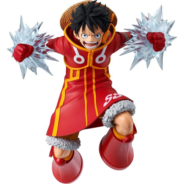 Figurka Banpresto Prize One Piece - Monkey D. Luffy Battle Record 14 cm Vícebarevná