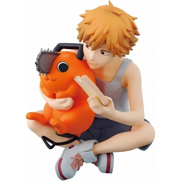 Banpresto Ociostock Chainsaw Man Denji & Pochita Break Time Vícebarevná