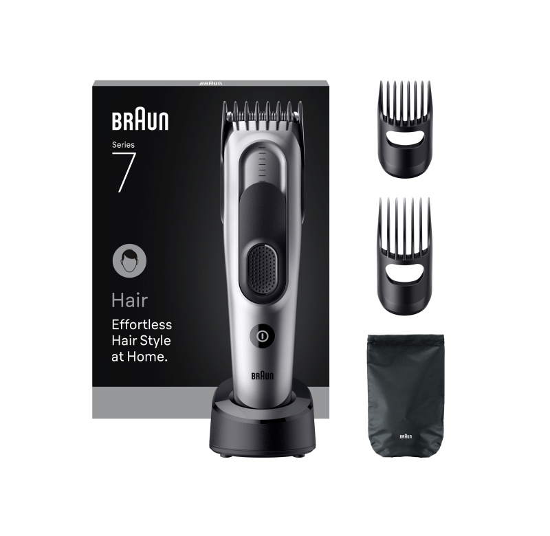 Braun Series 7 HC7590 zastřihovač vlasů s 5 stylingovými nástroji 1 ks