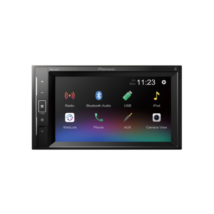 Pioneer DMH-A240BT 2DIN autorádio s LCD displejem a Bluetooth