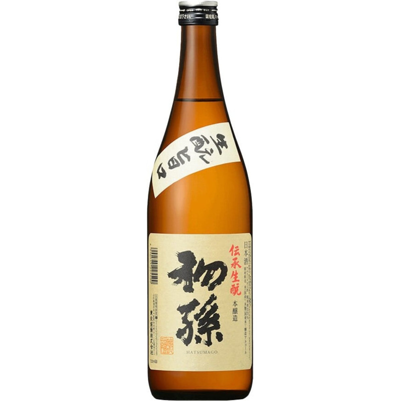 Hatsumago Kimoto Tradition sake 15% obj.