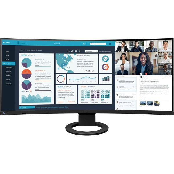 EIZO EV3895-BK Černá