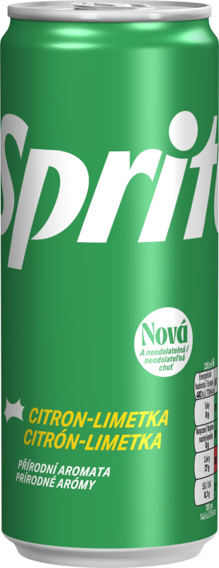Sprite - Zero, plech, 24x 0,33 l
