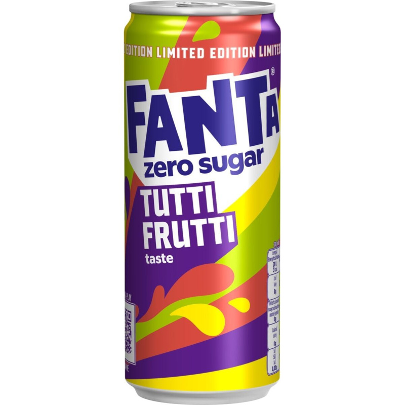 Fanta Zero Tutti Frutti plech