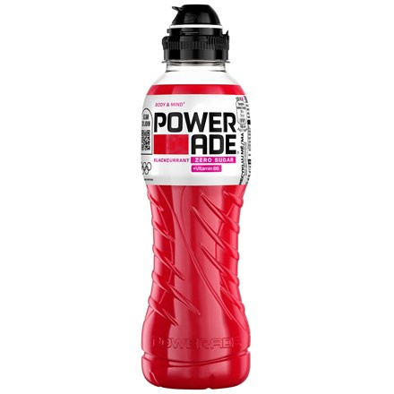 POWERADE Zero Blackcurrant 12 x 500 ml