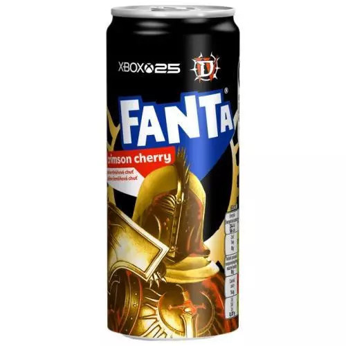 Fanta Jablečno-třešňová chuť plech