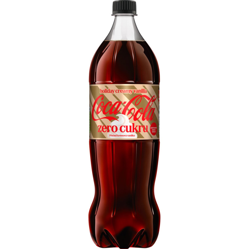 Coca-Cola Zero cukru holiday creamy vanilla
