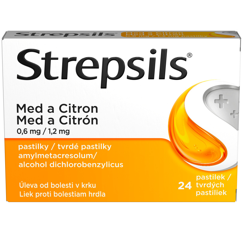 STREPSILS MED A CITRON 0,6MG/1,2MG pastilka 24