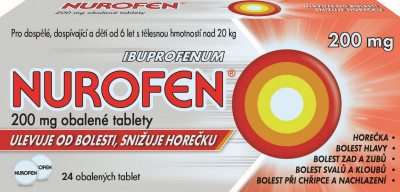 NUROFEN 200MG Obalená tableta 24