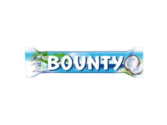 Bounty - čokoládová tyčinka, 57 g