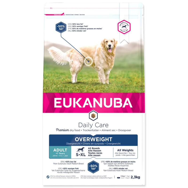 EUKANUBA Daily Care Overweight 2,3 kg