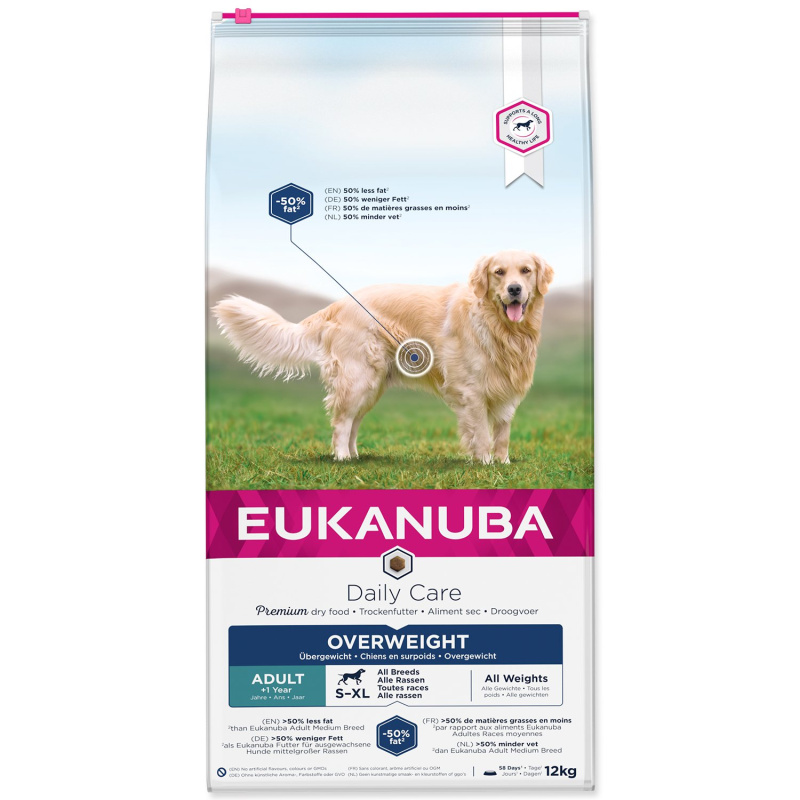 EUKANUBA Daily Care Overweight 12 kg