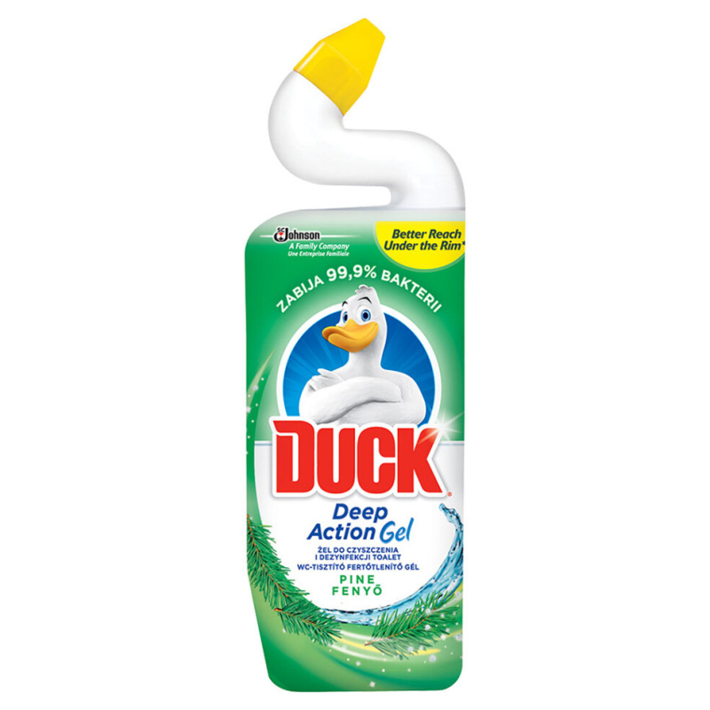 Čistič WC Toilet - Duck ultra gel Fresh, 750 ml