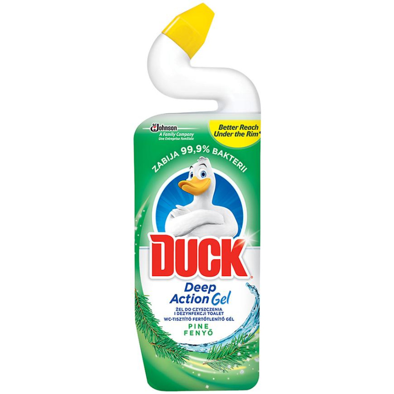 Čistič WC Toilet - Duck ultra gel Fresh, 750 ml