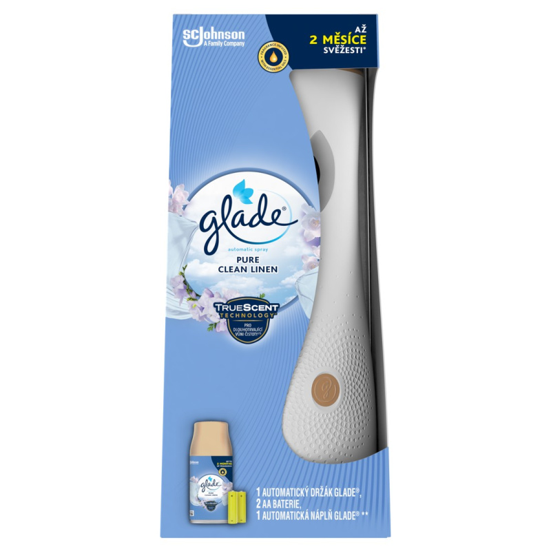 Glade Automatic Spray Pure Clean Linen strojek  náplň, 269 ml