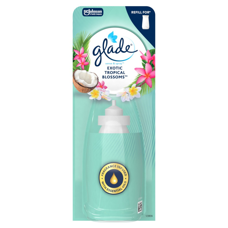 S.C.Johnson Glade Sense náplň do osvěžovače vzduchu Exotic Tropical Blossoms, 18ml