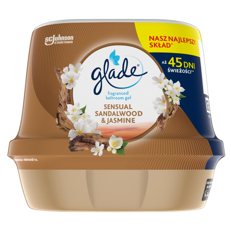 Glade - vonný gel - Sensual Sandalwood & Jasmine