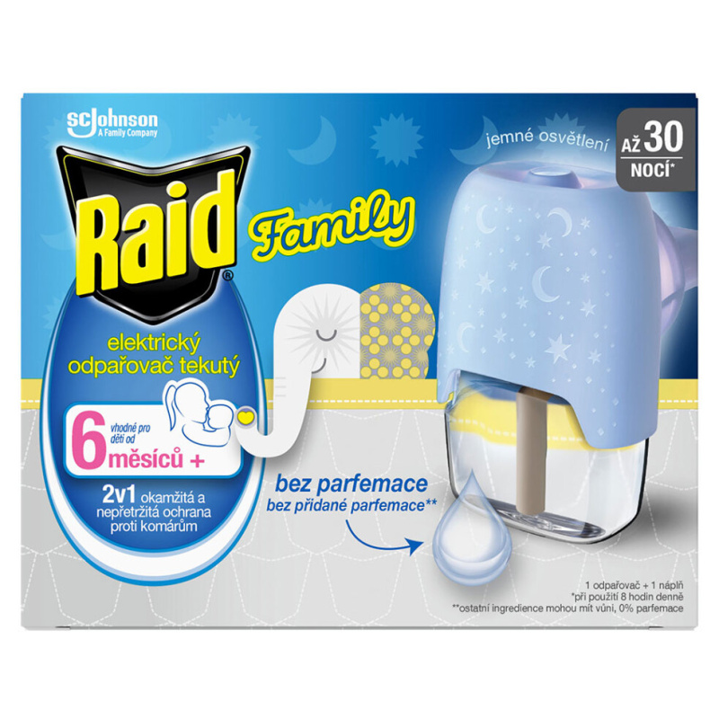 Raid Family elektrický odpařovač s tekutou náplní