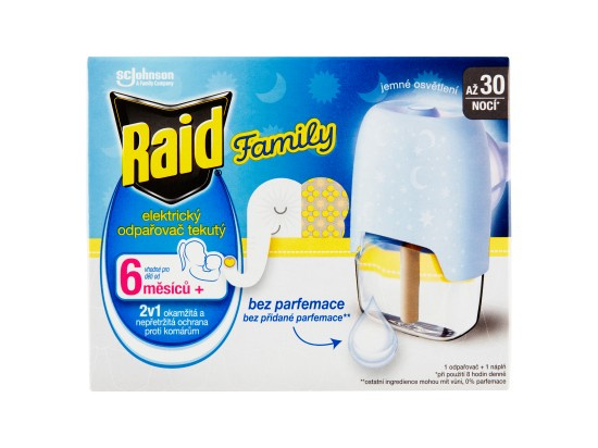 Raid Family elektrický odpařovač s tekutou náplní
