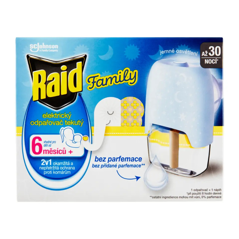 Raid Family elektrický odpařovač s tekutou náplní