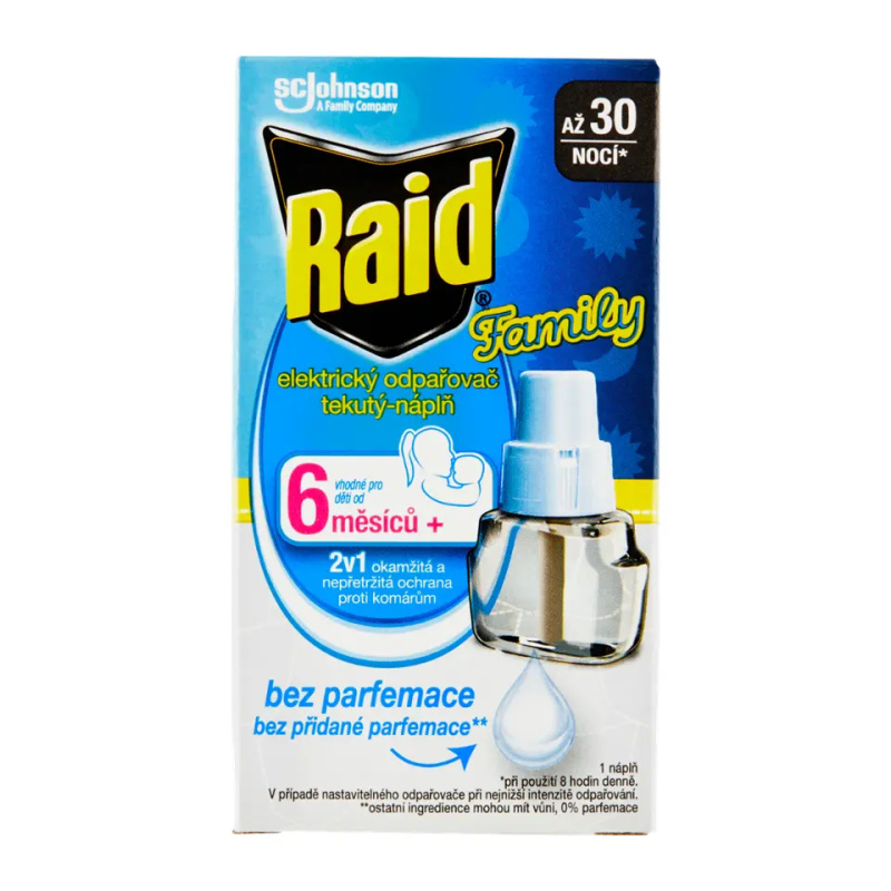 Raid Family tekutá náplň do elektrického odpařovače