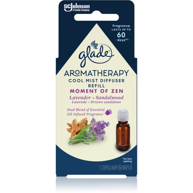 GLADE Aromatherapy Moment of Zen náplň do aroma difuzérů Lavender + Sandalwood 17.4 ml