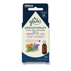 GLADE Aromatherapy Moment of Zen náplň do aroma difuzérů Lavender + Sandalwood 17.4 ml