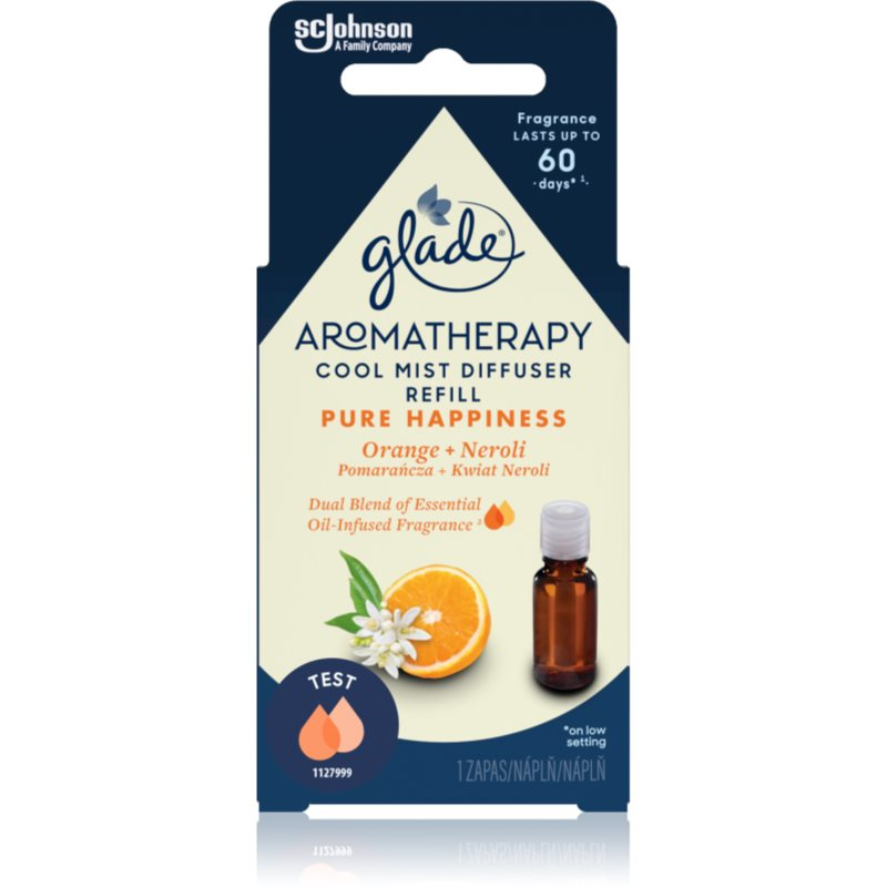 GLADE Aromatherapy Pure Happiness náplň do aroma difuzérů Orange + Neroli 17.4 ml