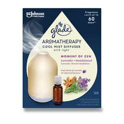 GLADE Aromatherapy Moment of Zen aroma difuzér s náplní Lavender + Sandalwood 17,4 ml