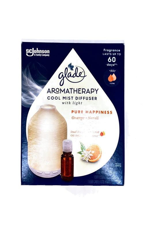 GLADE Aromatherapy Pure Happiness aroma difuzér s náplní Orange + Neroli 17,4 ml