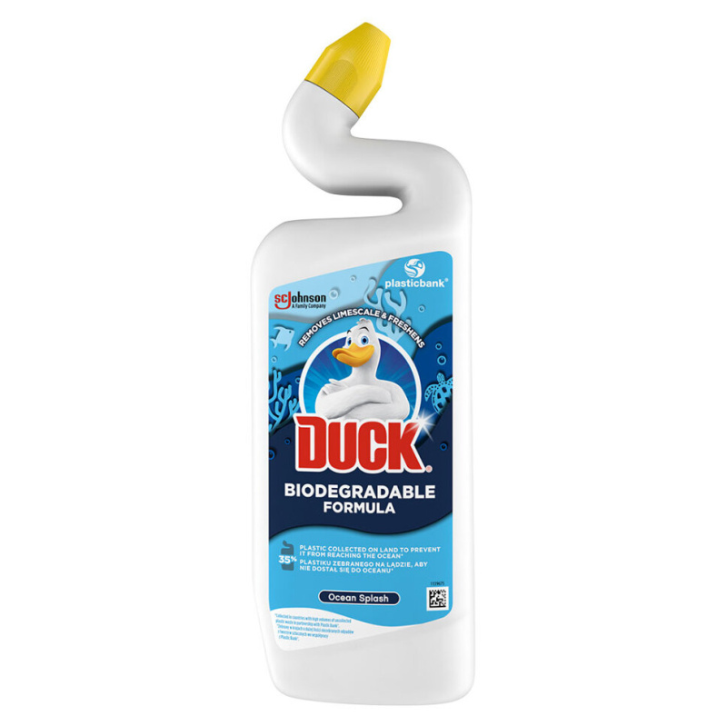 Toilet Duck - WC čistič - BIO, Ocean Splash, 750 ml