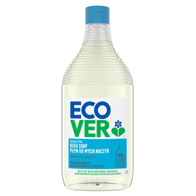 Čistič na nádobí Ecover - heřmánek & klementinka, 450 ml