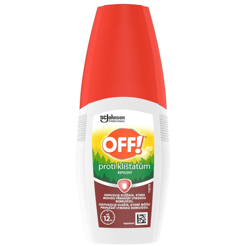 OFF! Rozprašovač proti klíšťatům