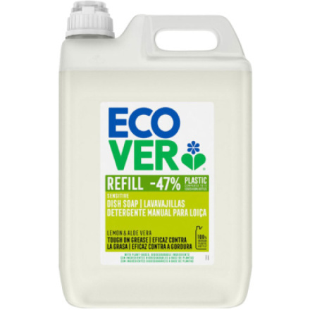 ECOVER Čistič na nádobí náplň Citron & Aloe Vera 5 l