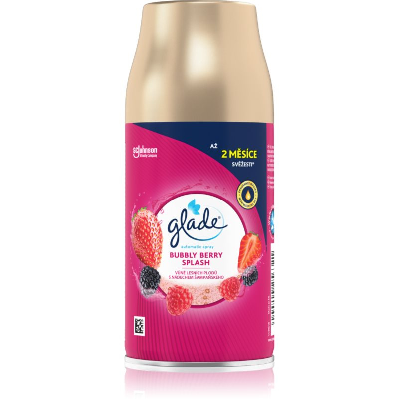 GLADE Automatic Bubbly Berry Splash automatický osvěžovač vzduchu – náhradní náplň 269 ml