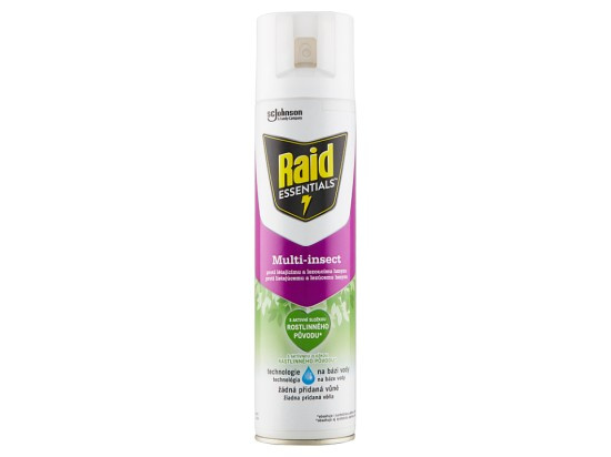 Raid Essentials Multi-insect - spray proti hmyzu - 400 ml
