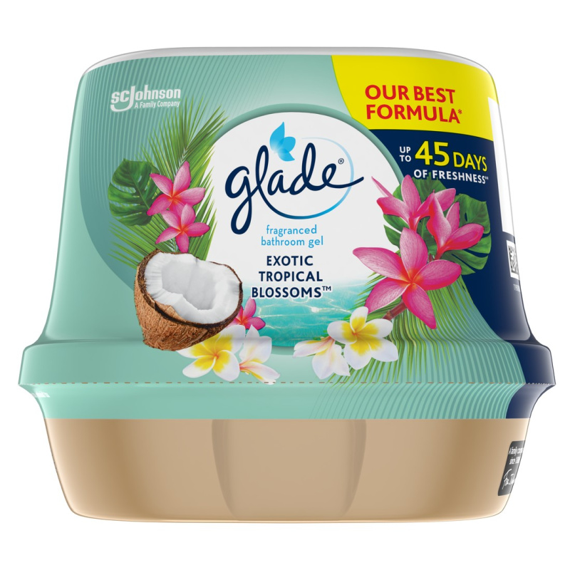 Glade - vonný gel - Exotic tropical blossoms
