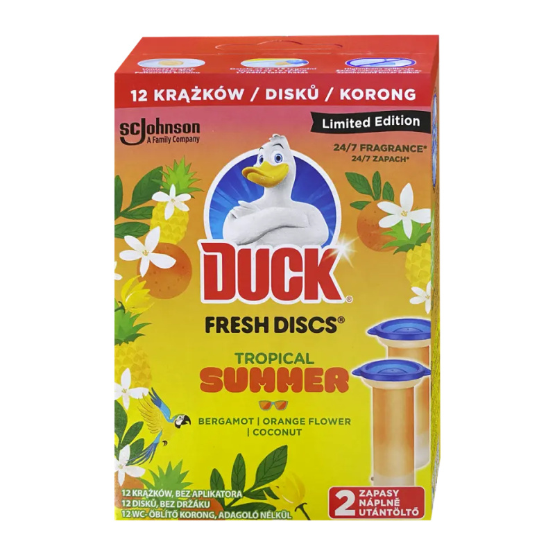 Duck Fresh Discs Tropical Summer náplň 2x 36 ml 72 ml