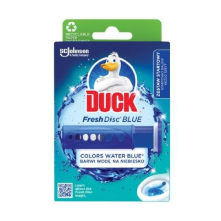 Duck Fresh Discs - čistič a osvěžovač WC - Colors Water Blue, 36 ml