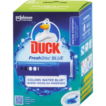 Duck Fresh Discs - náhradní náplň - náplň Colors Water Blue, 2 x 36 ml